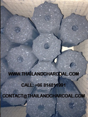 Hexagonal Charcoal Briquette